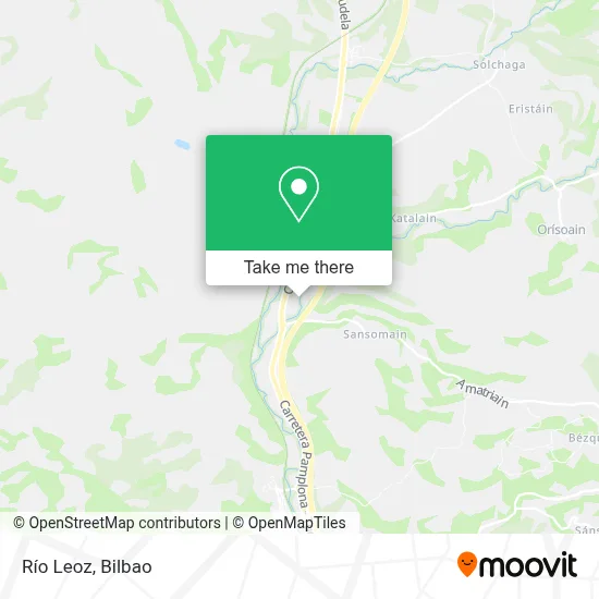 Río Leoz map