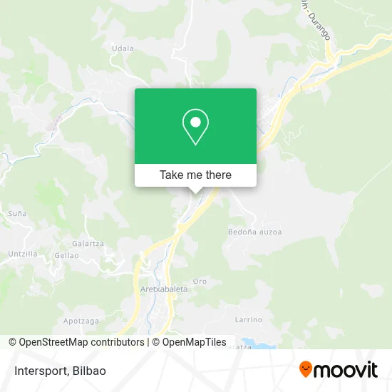 Intersport map
