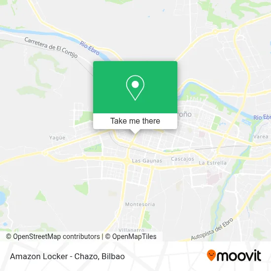 Amazon Locker - Chazo map