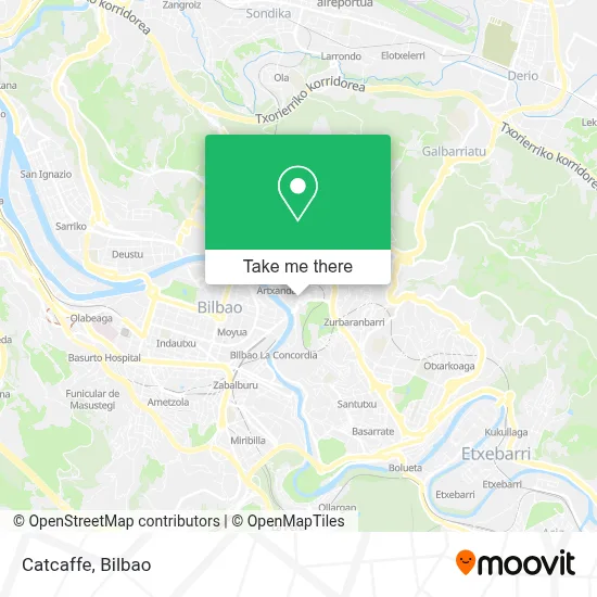 Catcaffe map
