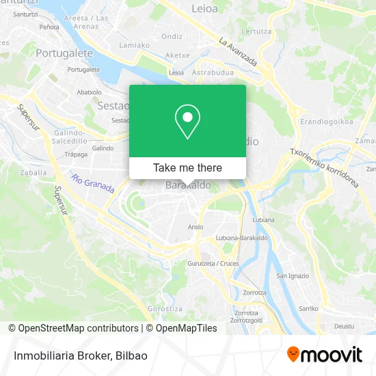 Inmobiliaria Broker map