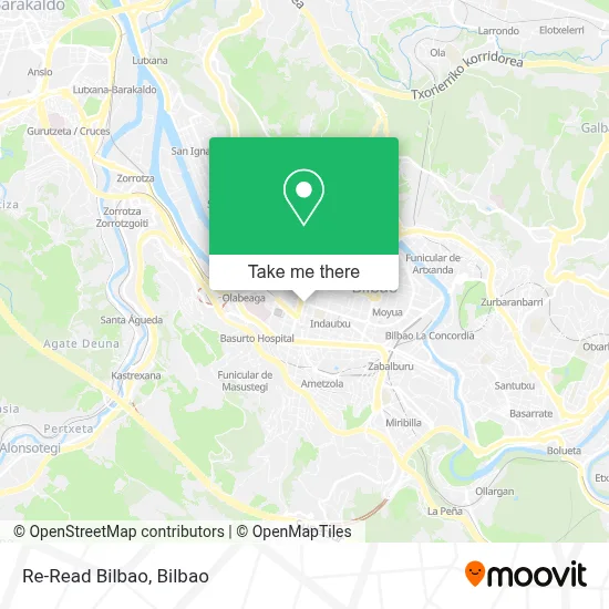Re-Read Bilbao map
