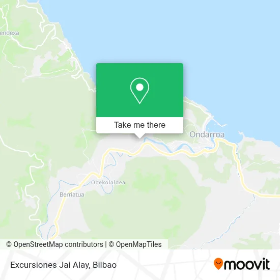 Excursiones Jai Alay map