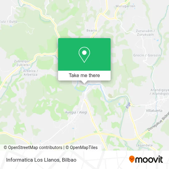 Informatica Los Llanos map