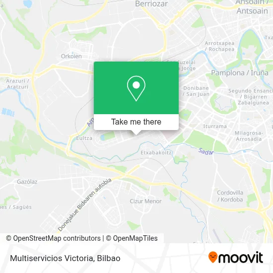 Multiservicios Victoria map