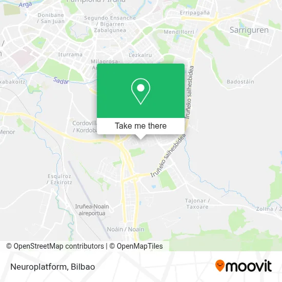 Neuroplatform map