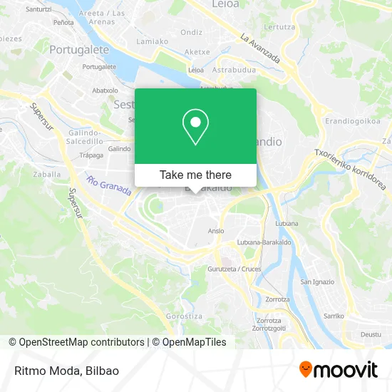 Ritmo Moda map