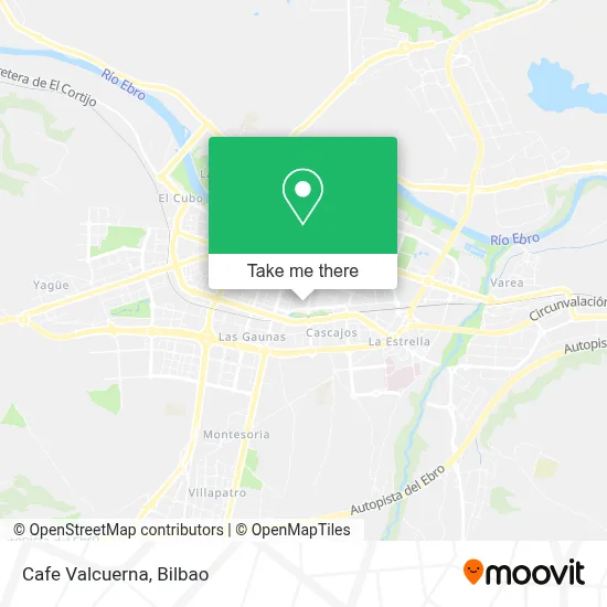 Cafe Valcuerna map