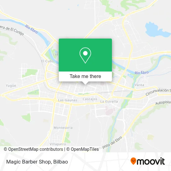 Magic Barber Shop map