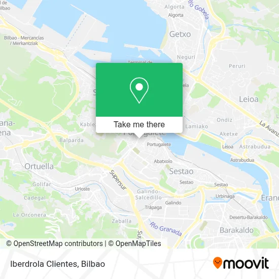 Iberdrola Clientes map