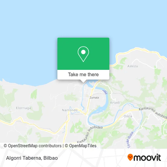 Algorri Taberna map