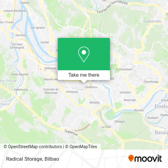 Radical Storage map