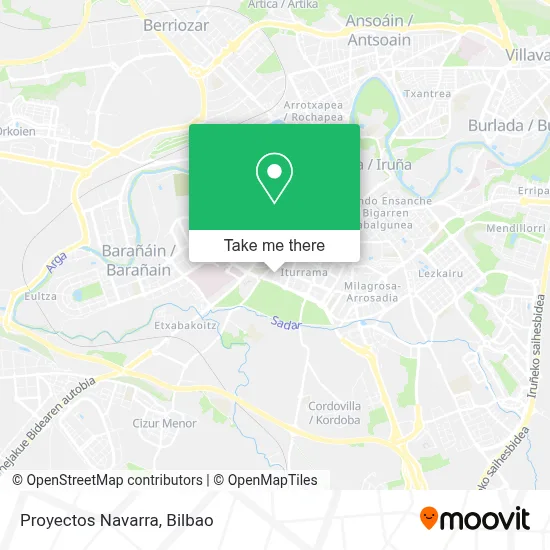 Proyectos Navarra map