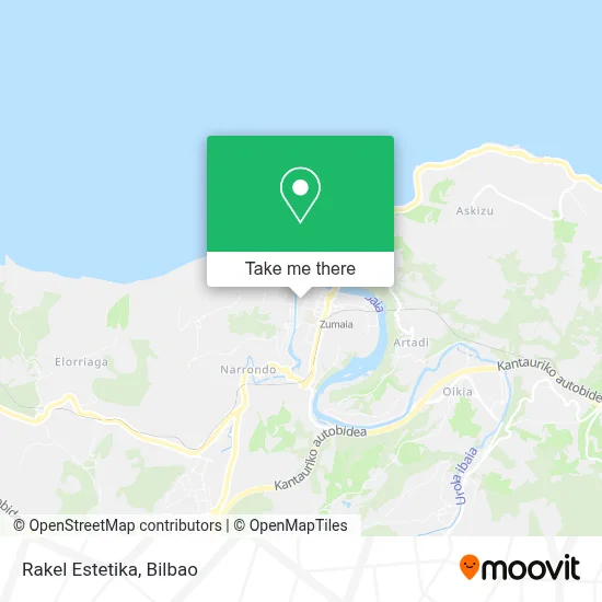 Rakel Estetika map