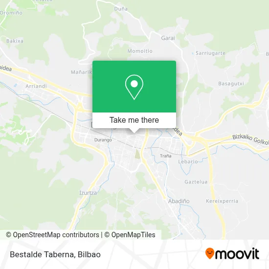 Bestalde Taberna map