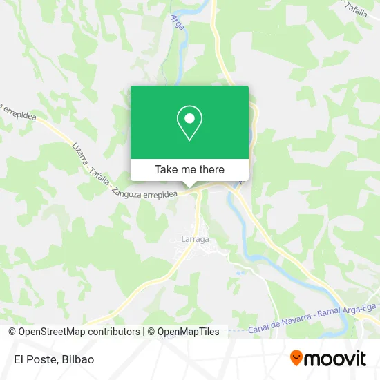 El Poste map
