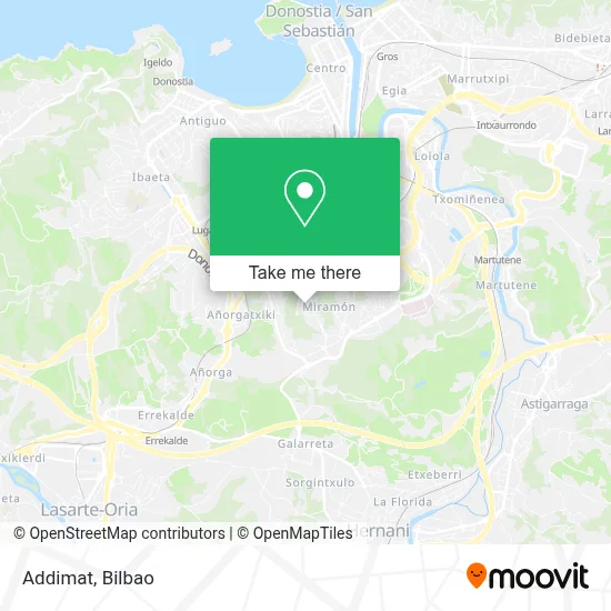 Addimat map