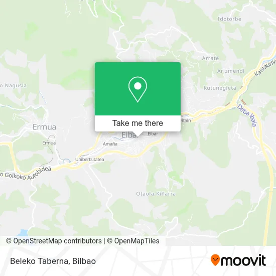 Beleko Taberna map