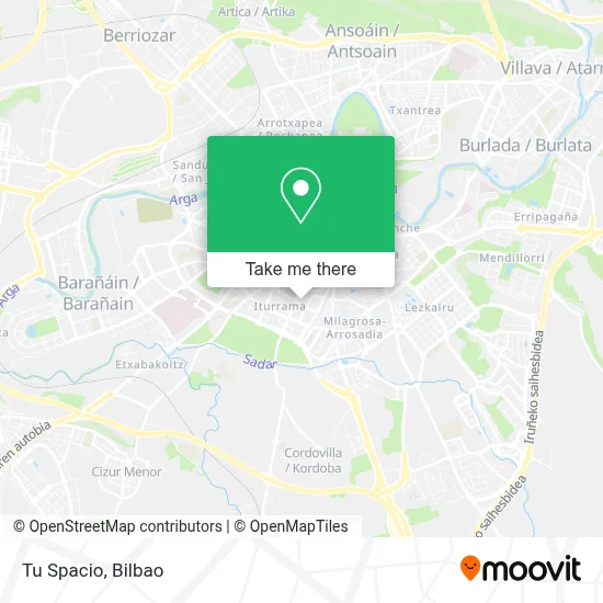Tu Spacio map