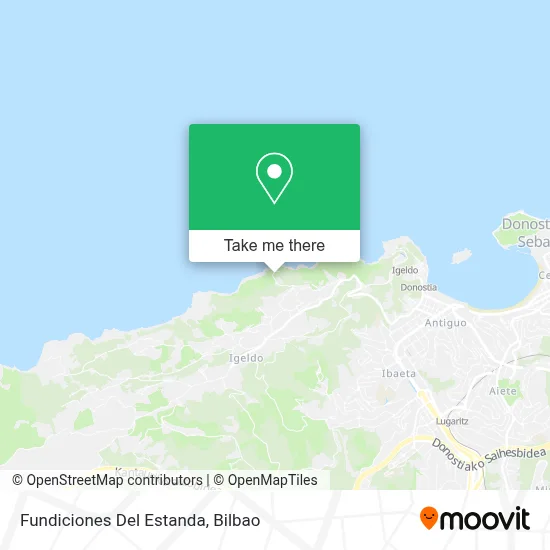 Fundiciones Del Estanda map