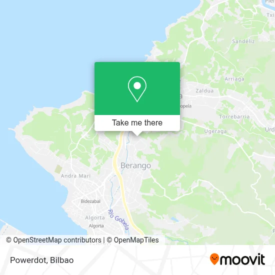 Powerdot map