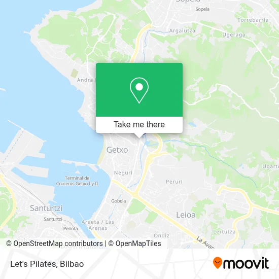 Let's Pilates map