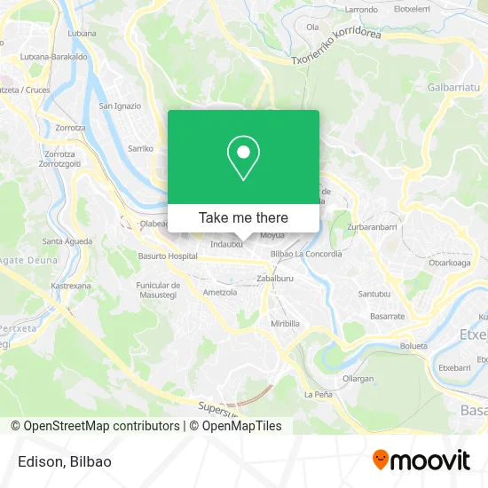 Edison map
