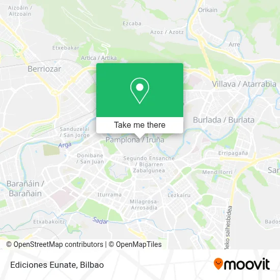 Ediciones Eunate map