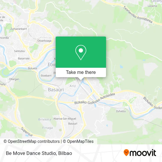 Be Move Dance Studio map