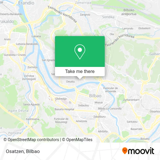 Osatzen map