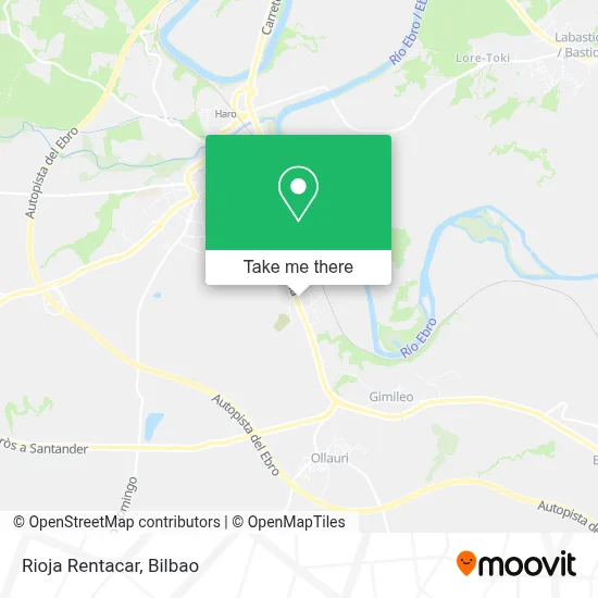 Rioja Rentacar map