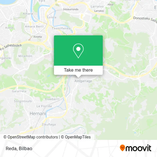 Reda map