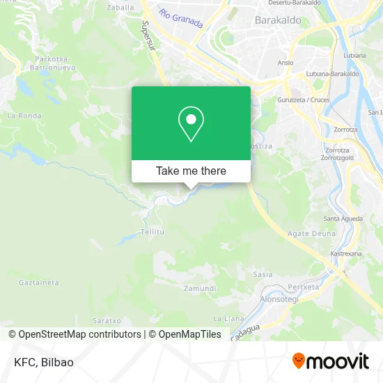 Kfc map