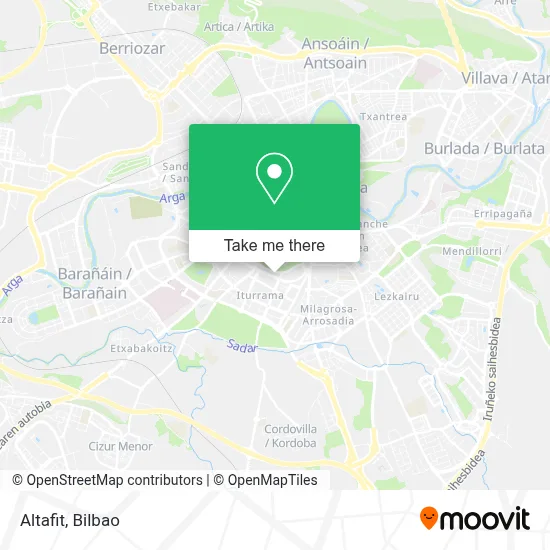 Altafit map