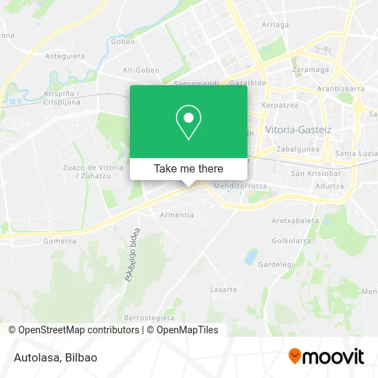 Autolasa map