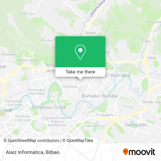 Alaiz Informatica map