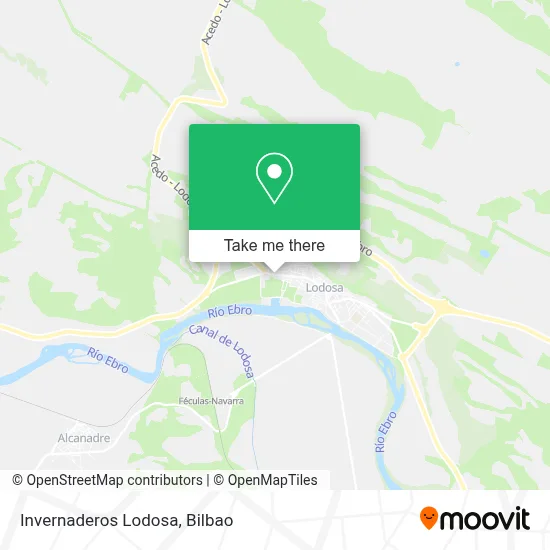 Invernaderos Lodosa map