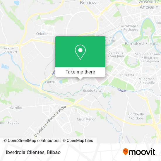 Iberdrola Clientes map