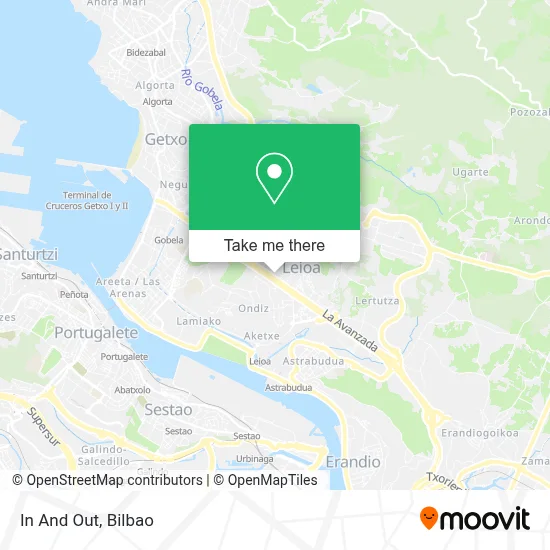 In And Out map
