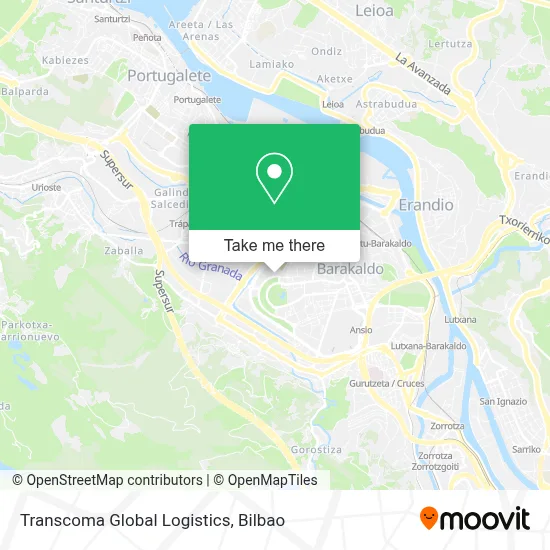 Transcoma Global Logistics map