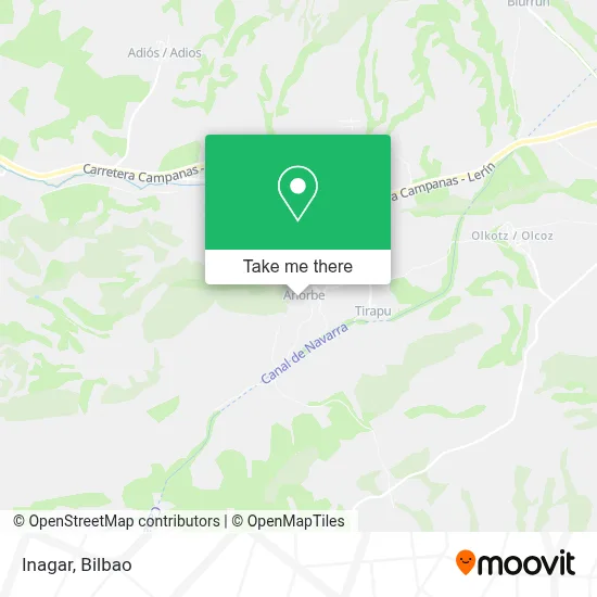Inagar map