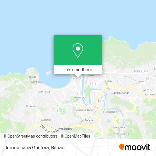Inmobiliaria Gustora map
