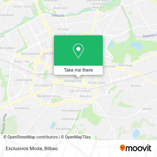 Exclusivos Moda map