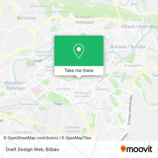 Draft Design Web map