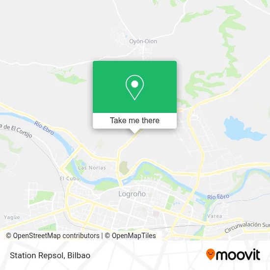 Station Repsol map