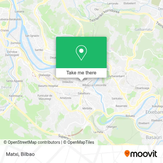 Matxi map