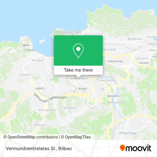 Vermundoentrelatas Sl. map