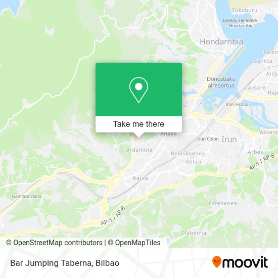 Bar Jumping Taberna map