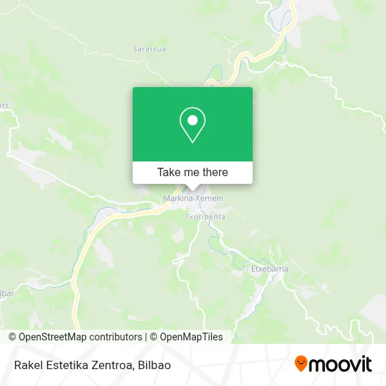 Rakel Estetika Zentroa map