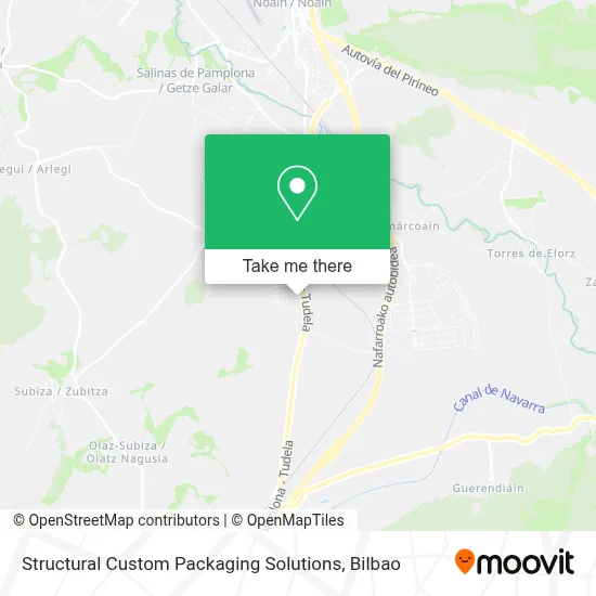 Structural Custom Packaging Solutions map